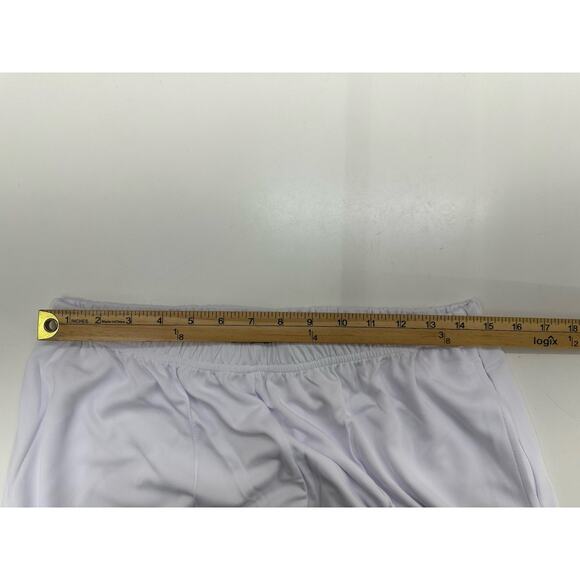 Anthony Richards Womens Pants Size 18 Misses White Knit OPP Pant Elastic Waist - Picture 7 of 12